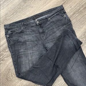 Gap gray jeans - size 18/34R